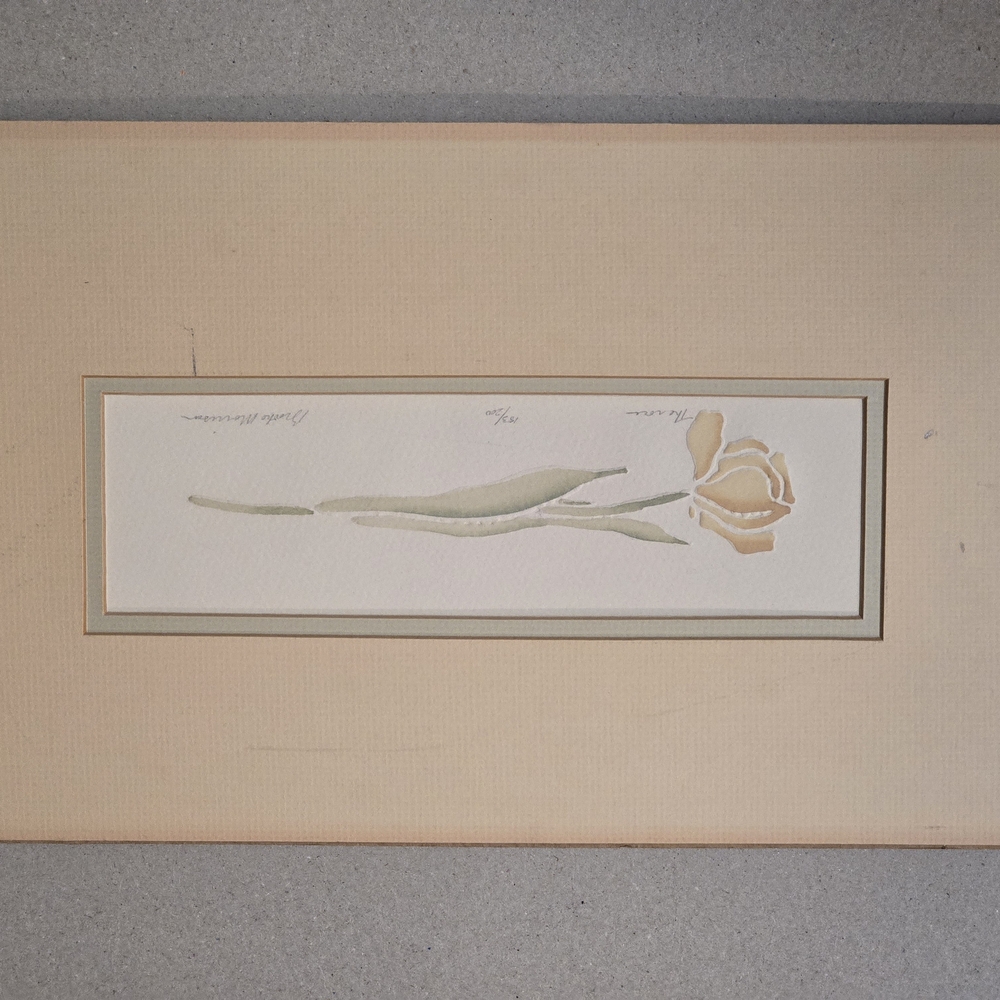 Framed Floral Art Print
